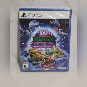 PS5 TMNT - Splintered Fate Deluxe Edition Sealed